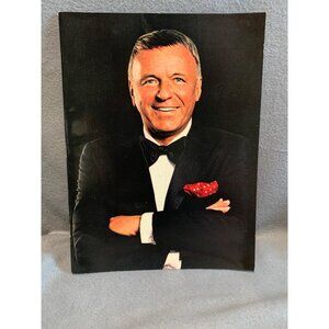 Frank Sinatra 1990 Diamond Jubilee World Tour Book Program Photos & Biography